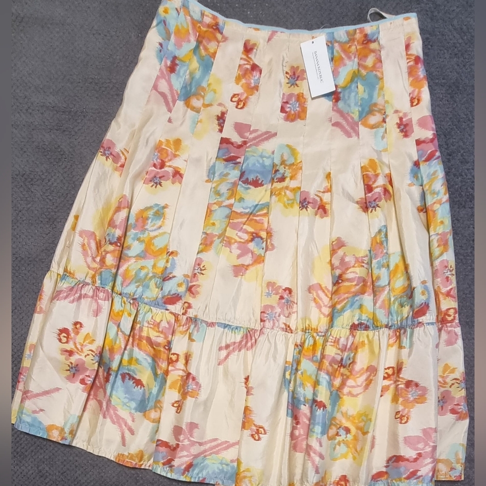 Silk Skirt Banana Republic